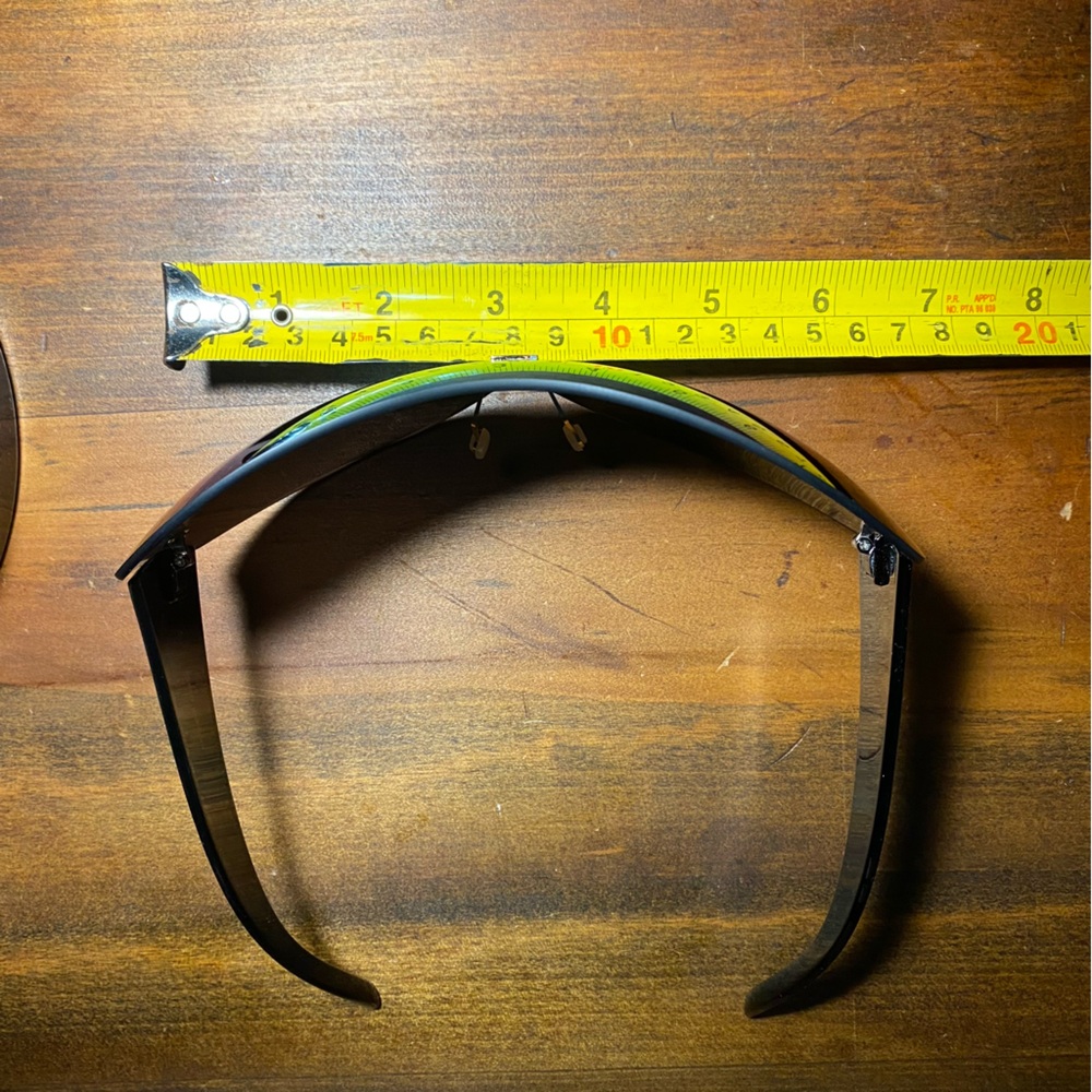 Rainbow Oversized Mirror Sunglasses - image 7